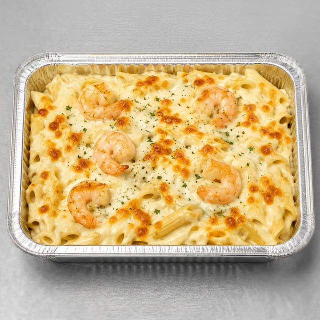 Pasta with Shrimp.