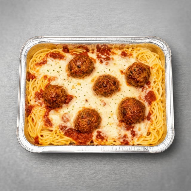 Pasta with Meatballs.