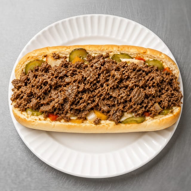 Steak & Cheese Sub.