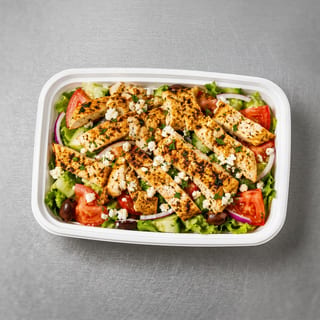 Grilled Chicken Salad with Feta