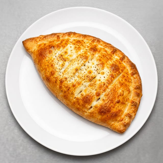 Chicken Broccoli Alfredo Calzone.