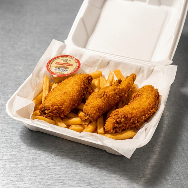 Kids Wing Dinner (4 pc).