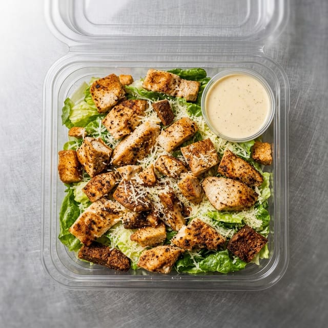 Caesar Salad with Chicken.