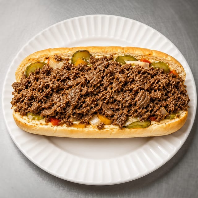 Steak & Onion Sub.